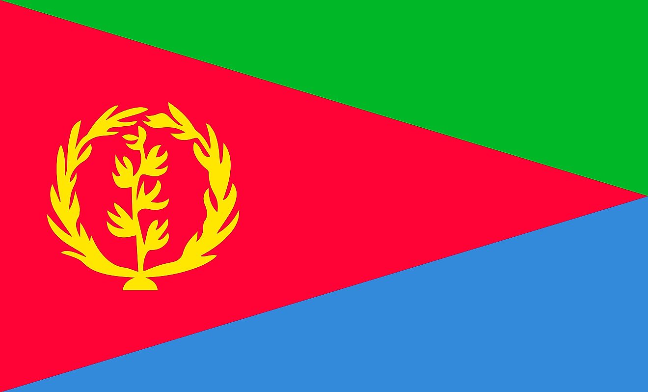 rigtig meget Hovedgade Eftermæle Flags, Symbols & Currency of Eritrea - World Atlas