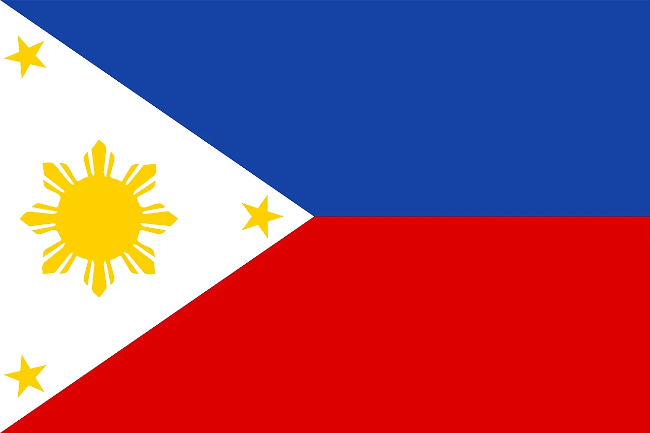 Katastrofe sarkom nikkel Flags, Symbols & Currency of Philippines - World Atlas