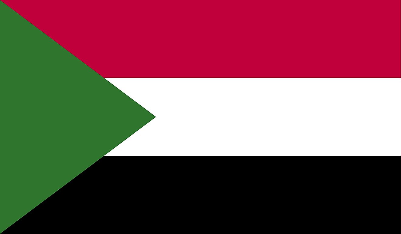 Flags, Currency of Sudan World Atlas