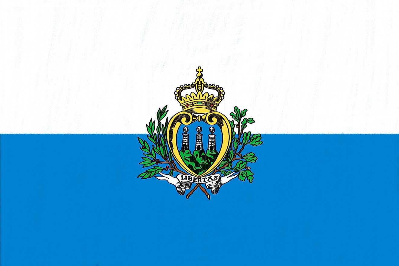 Flags Symbols Currency Of San Marino World Atlas