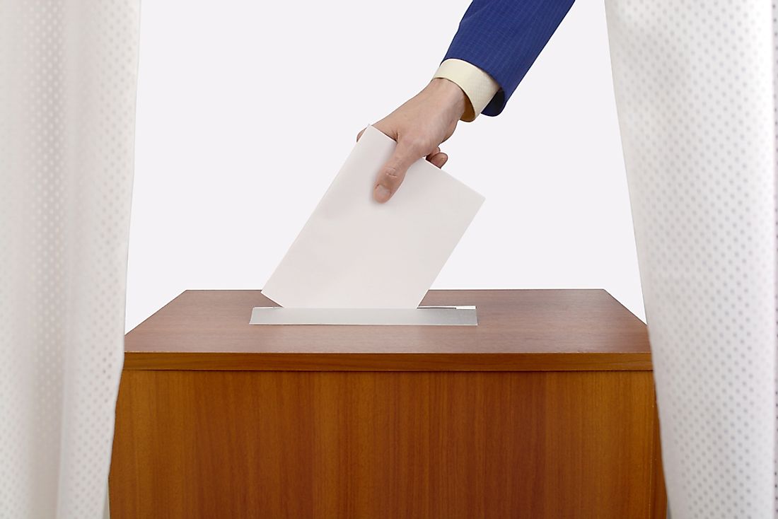 Some political parties go so far as to make it on a ballot.