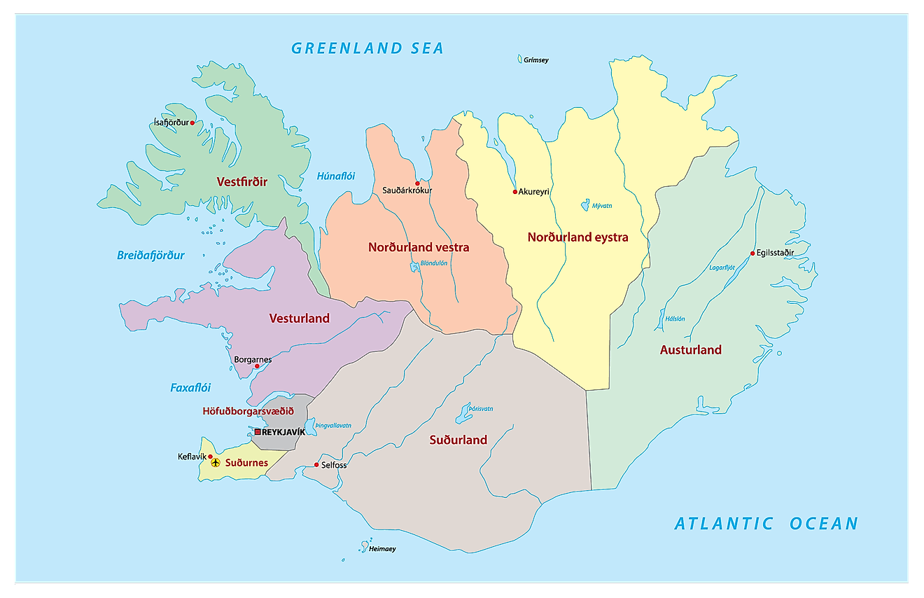 Iceland On The Map Iceland Maps & Facts - World Atlas Iceland On The Map Iceland Maps & Facts - World Atlas