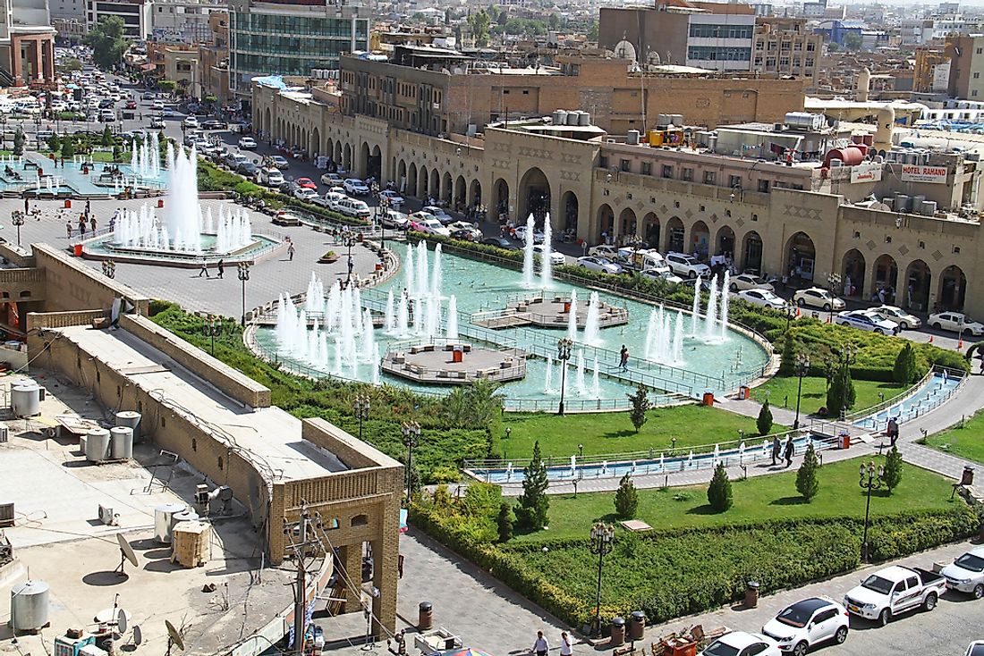 Erbil, Kurdistan. 