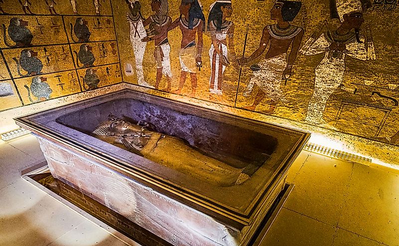 Tomb of Tutankhamun, Luxor, Egypt. Editorial credit: Nick Brundle / Shutterstock.com