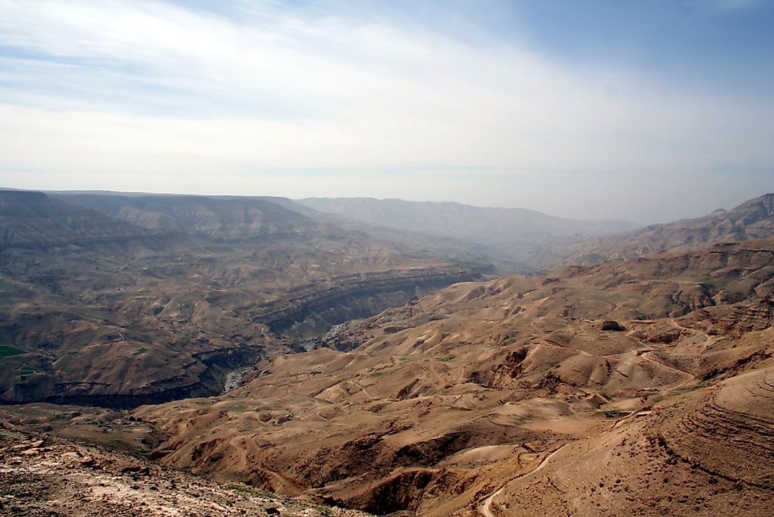 Shapira apparently found the scroll at the Wadi Mujib in Jordan. 