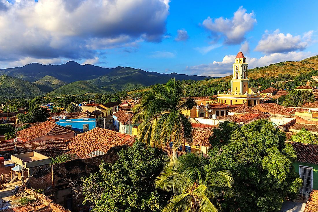 The amazing tropical landscape of Cuba.