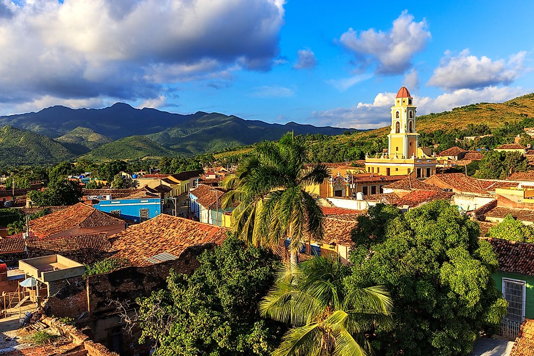 The amazing tropical landscape of Cuba. 