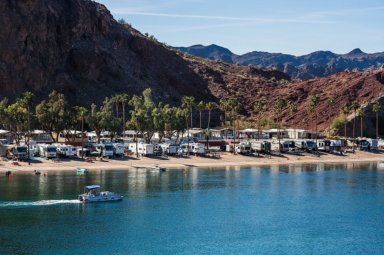 Waterfront homes in Parker, Arizona