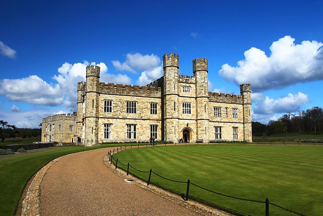 Leeds Castle in the UK.