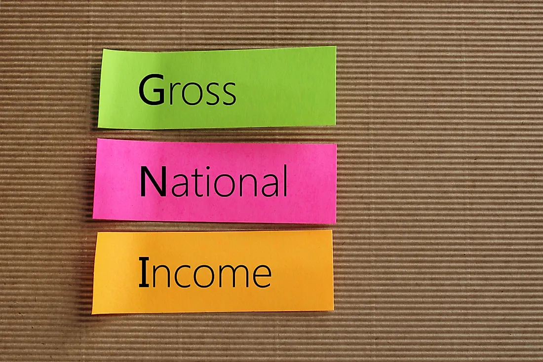 GNI refers to "Gross National Income".