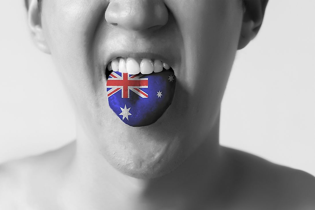 English is the most commonly spoken language in Australia. 