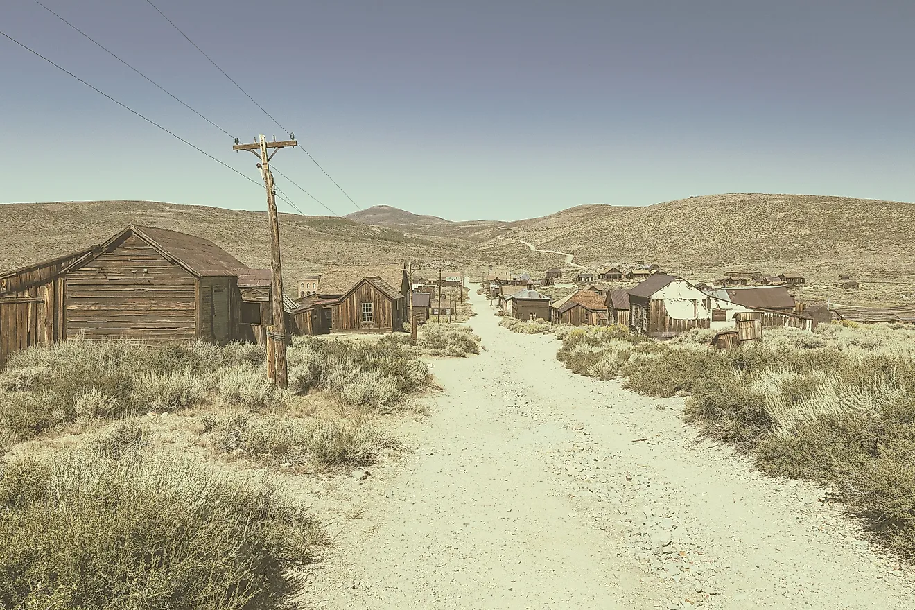 Bodie State Historic Park. 