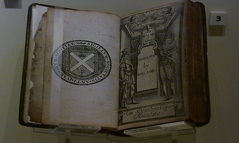 A Book of Psalms printed in the reign of James VI and I