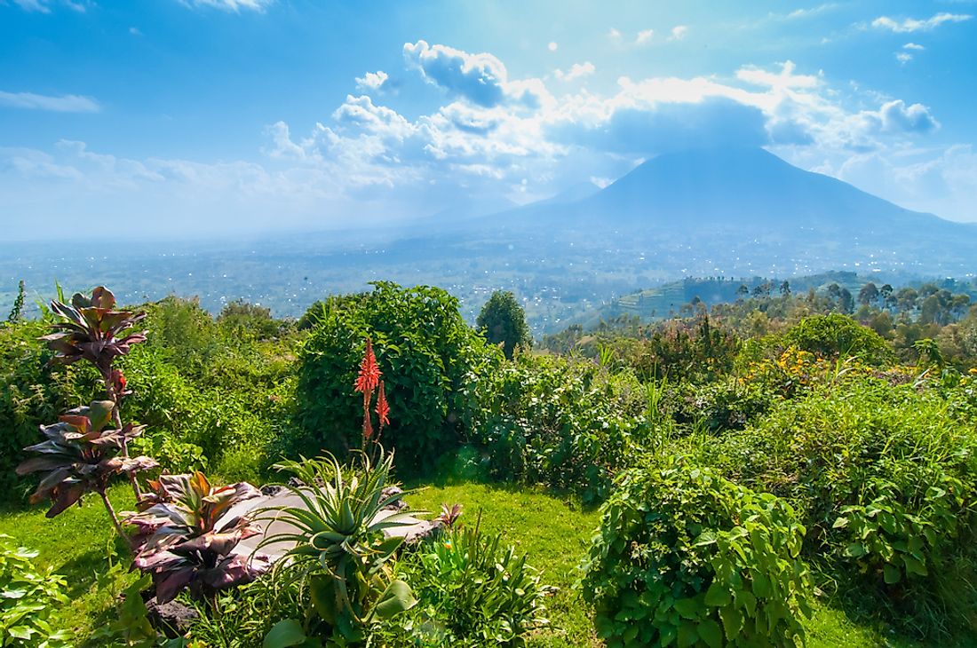 Rwanda is quite mountainous, with a temperate to subtropical climate. 