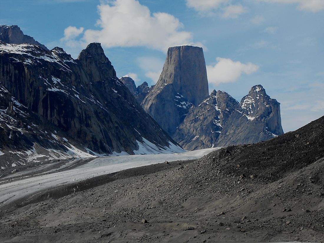 Mount Agard, Auyuittuq National Park, Nunavut. 