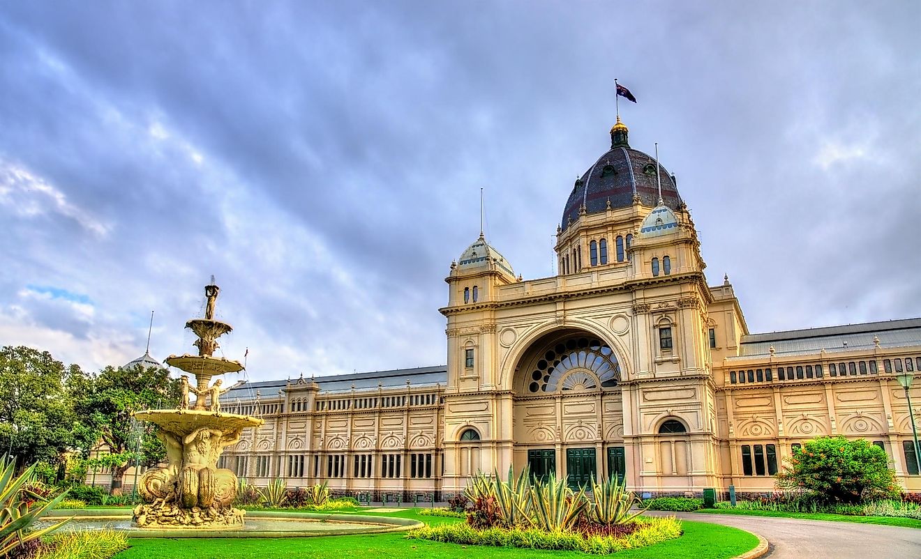 In 1880, after this building was completed in Melbourne, it became the first commonwealth house of parliament.