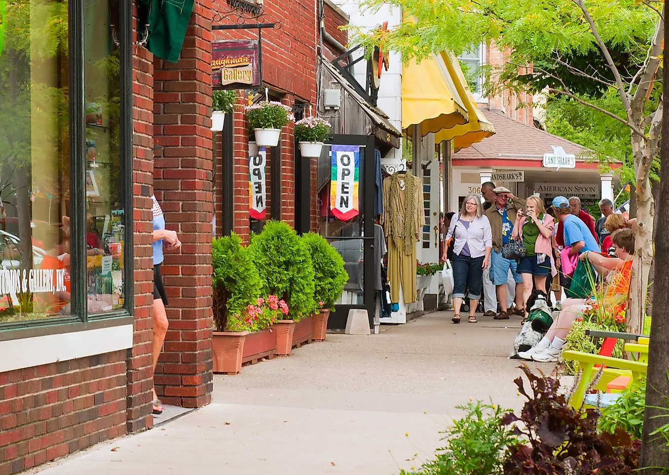Saugatuck, Michigan. Editorial Photo Credit: Kenneth Sponsler via Shutterstock