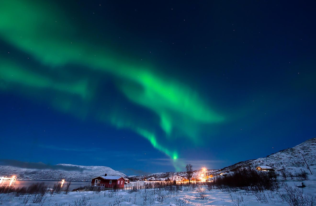 A typical winter scene at Fairbanks, Alaska, America's coldest city. Image credit: Gary Whitton/Shutterstock.com