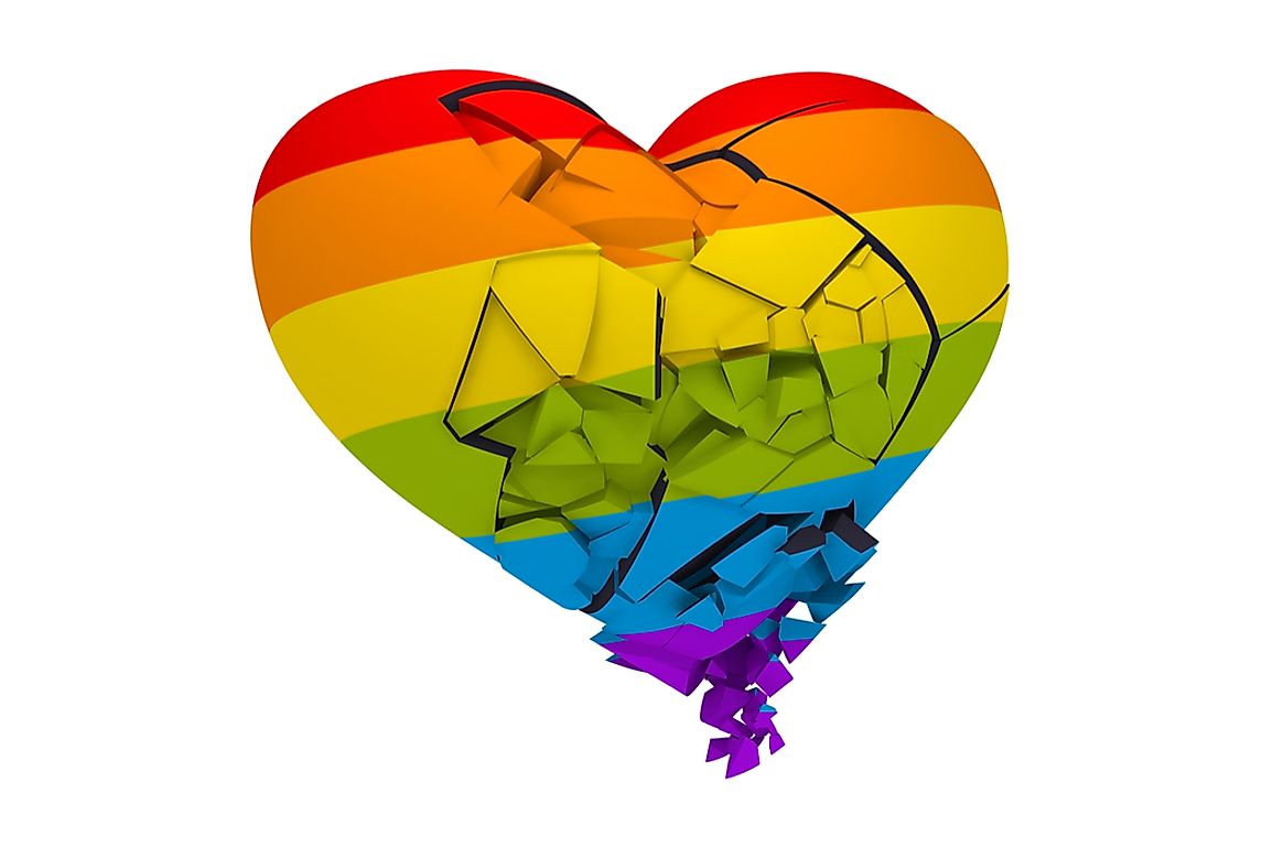 Discrimination against the LGBT community is rife across the world.