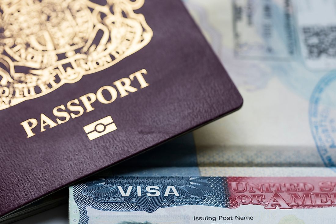 Net immigration rates vary around the world.