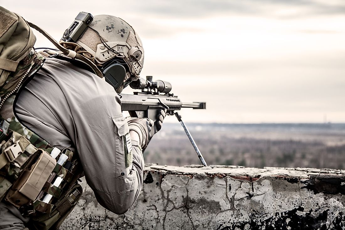 Many of the entries on the list of snipers are kept anonymous. 