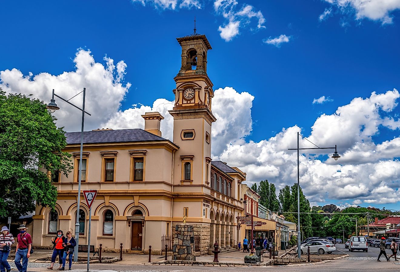 Historic Beechworth Post Office in Beechworth, Victoria, Australia. Image credit Paul Harding 00 via Shutterstock