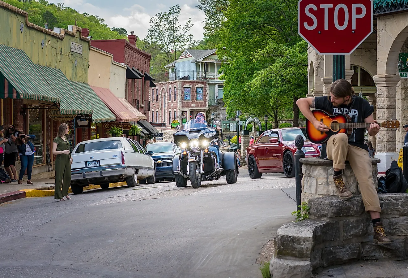 Eureka Springs, Arkansas. Image credit: Shuttersv / Shutterstock