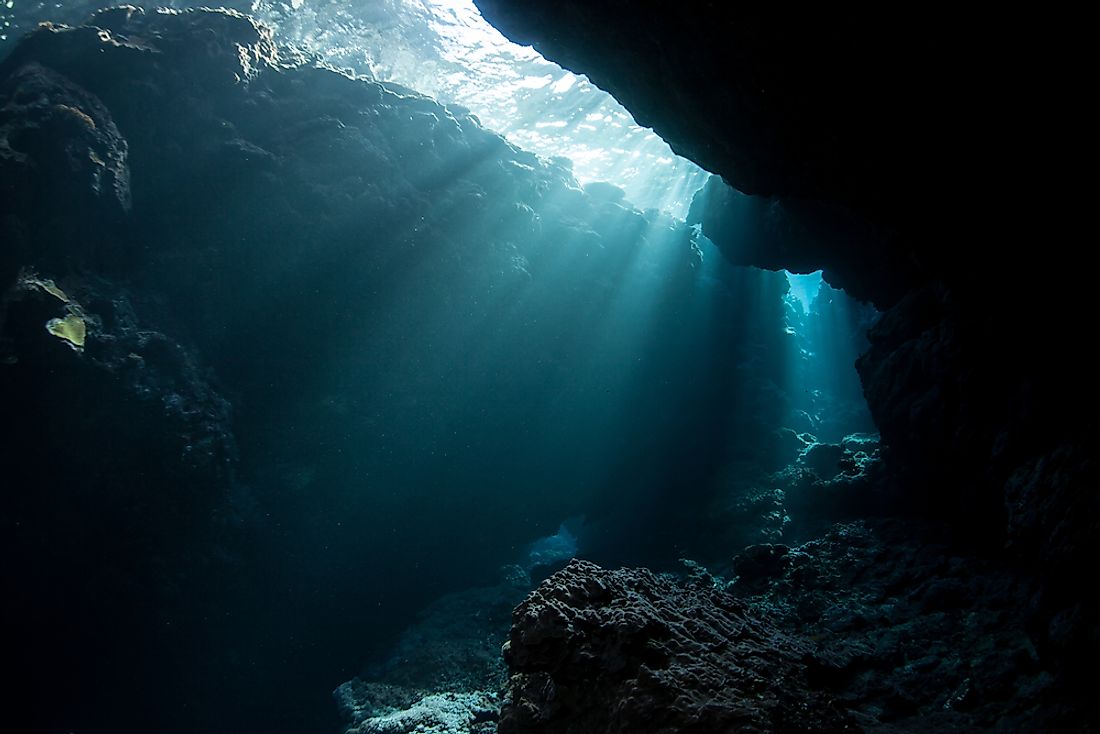 The Pacific Ocean is the deepest of the Earth's ocean. 