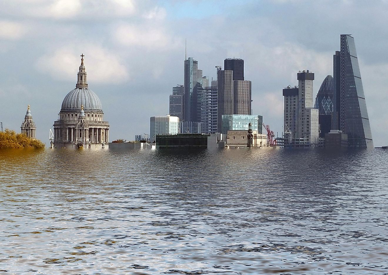 Sinking cities