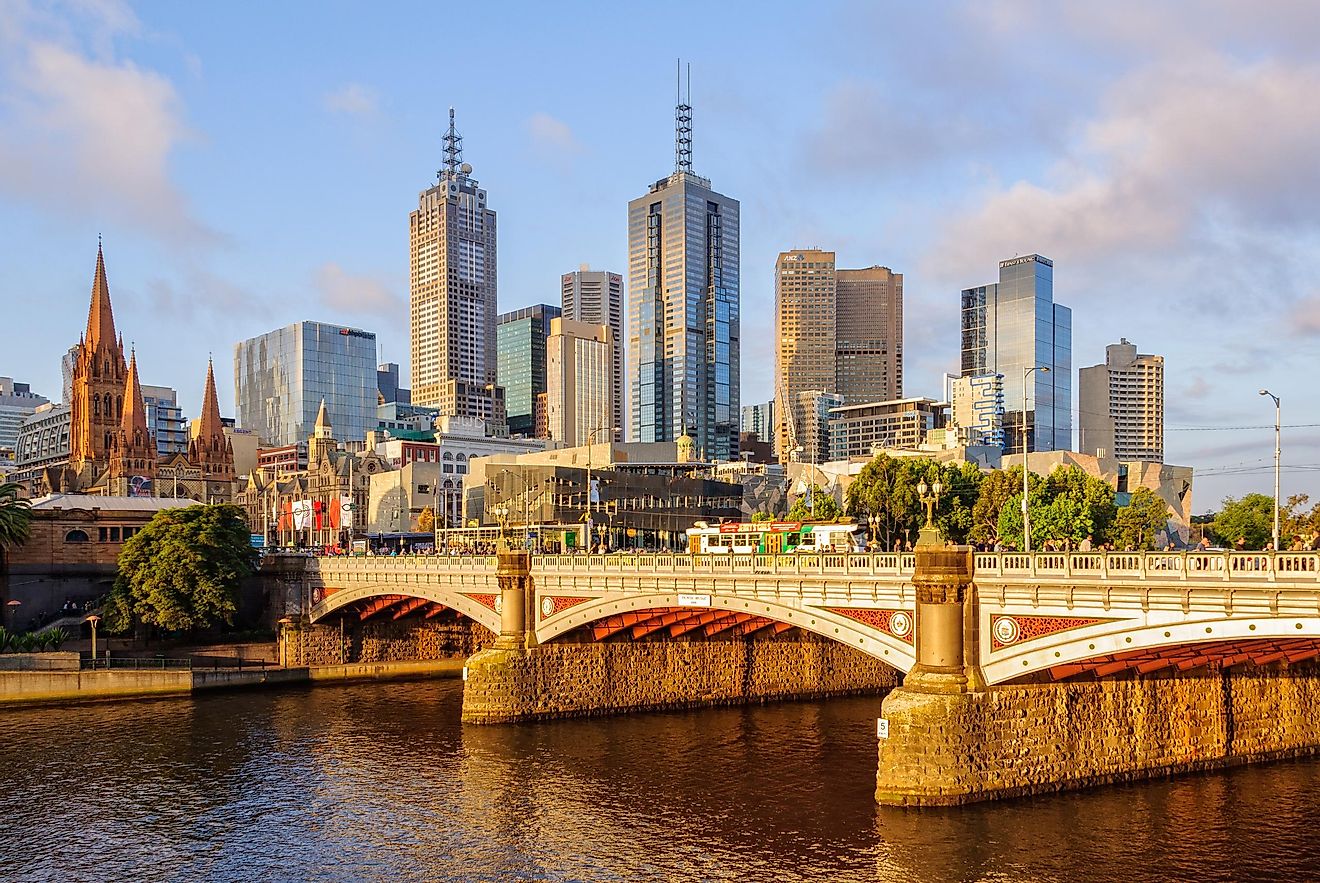 Melbourne, Australia. Image credit: lkonya / Shutterstock.com