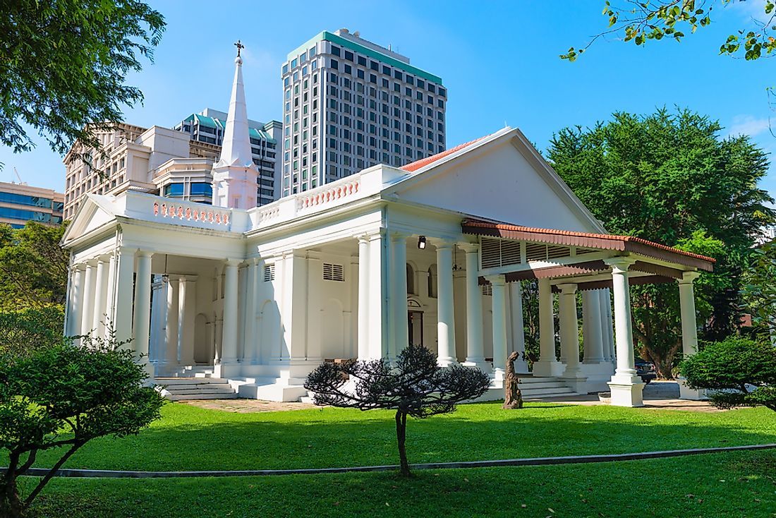 Armenian Church of Saint Gregory in Singapore. 