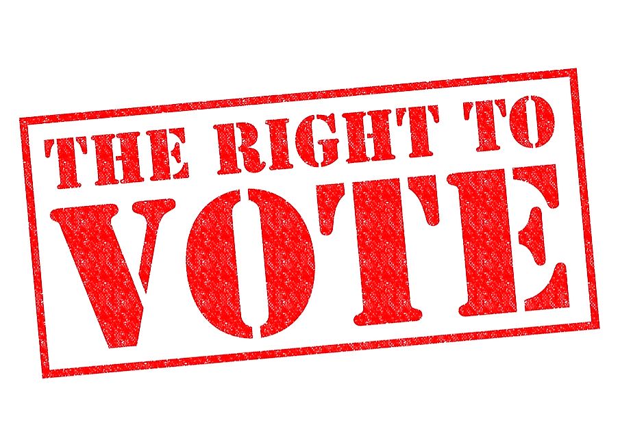 Many African Americans were denied the right to vote for 80 years after the abolishment of slavery.