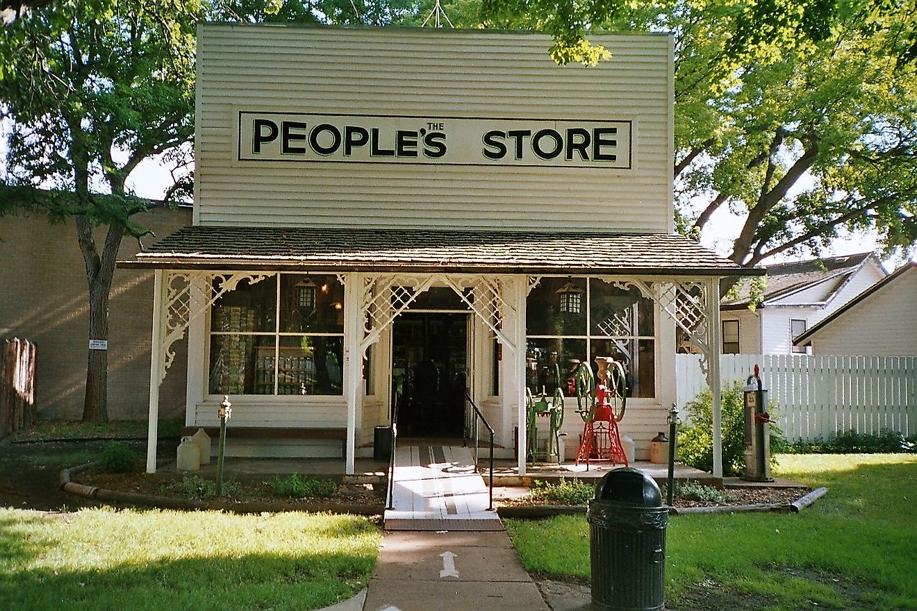 Pioneer Village in Minden, Nebraska. (By Rolf Blauert Dk4hb - Own work, Public Domain, Wikipedia.)