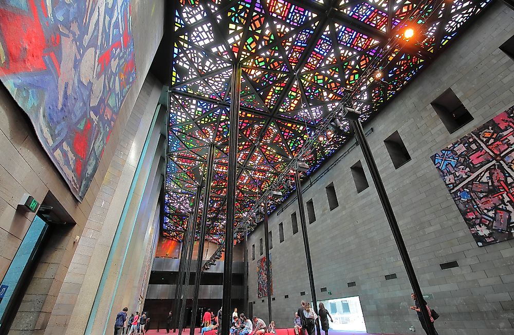 The National Gallery of Victoria is the most visited museum in Australia. Editorial credit: TK Kurikawa / Shutterstock.com.