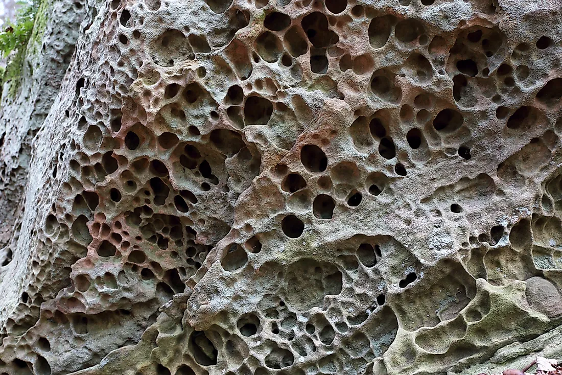 Haloclasty is a type of physical weathering.