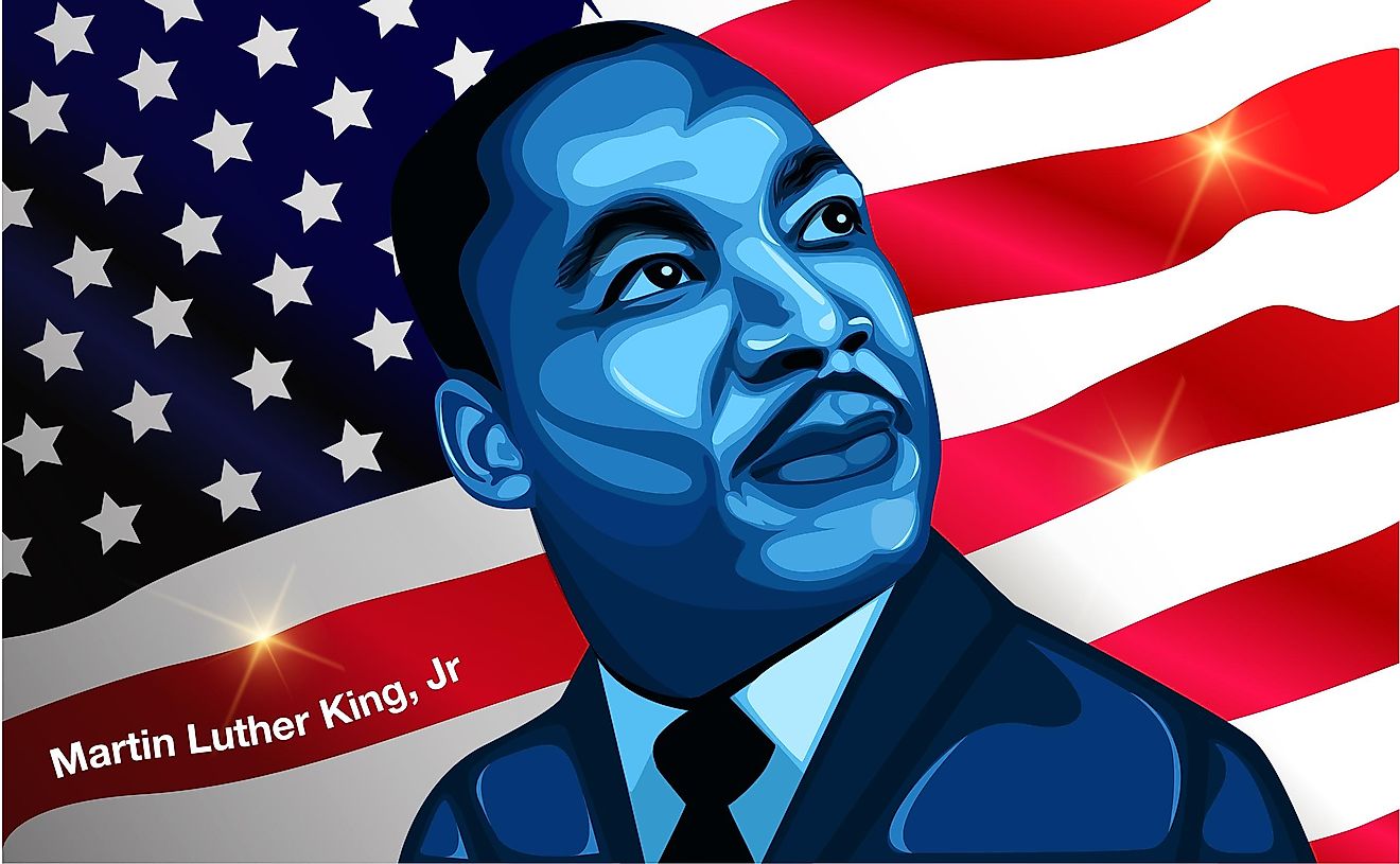 Martin Luther King Jr. Image credit: oshdr / Shutterstock.com
