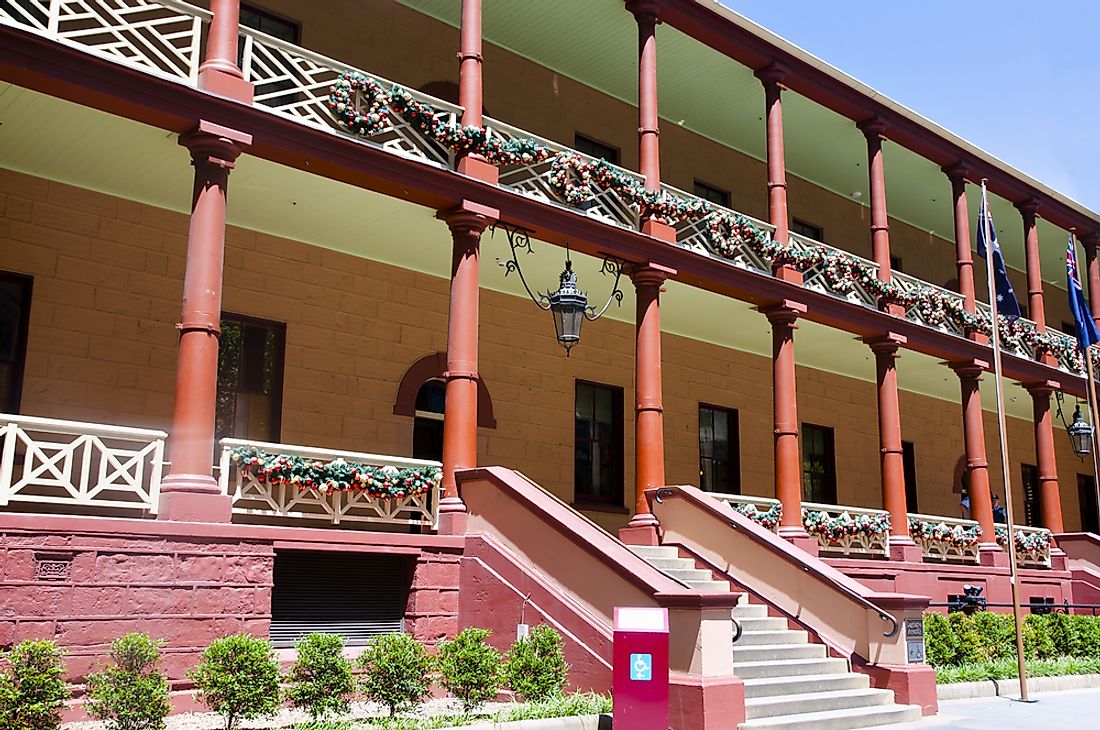 The parliament of New South Wales in Sydney, Australia. 