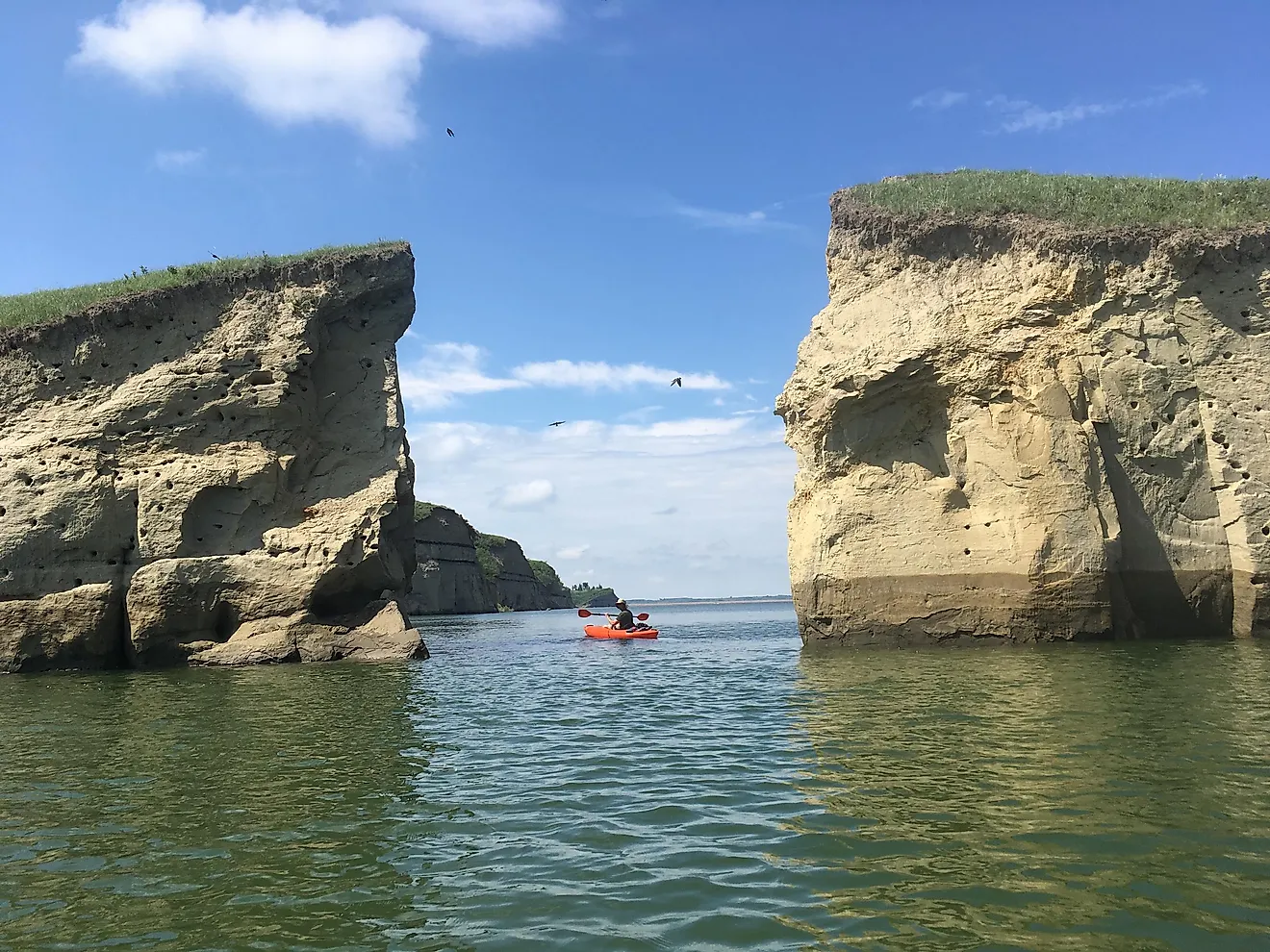 Government Bay at Lake Sakakawea.