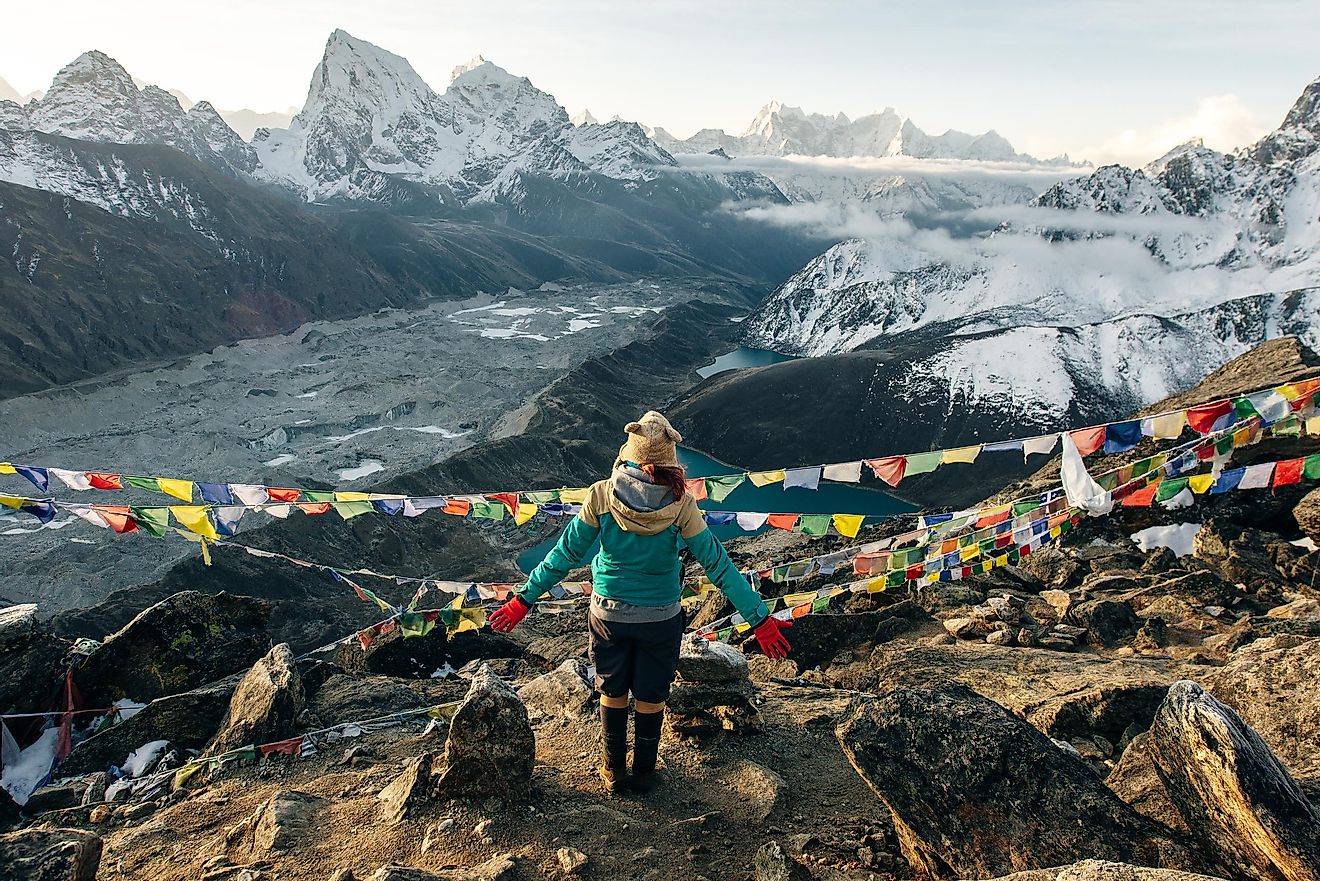 The view from Mount Everest Base Camp. Image credit: Brester Irina/Shutterstock