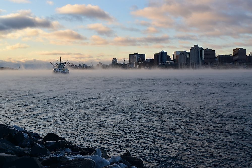 A passenger ferry in the Halifax Harbour was named for Viola Desmond. Editorial credit: Algeo / Shutterstock.com.