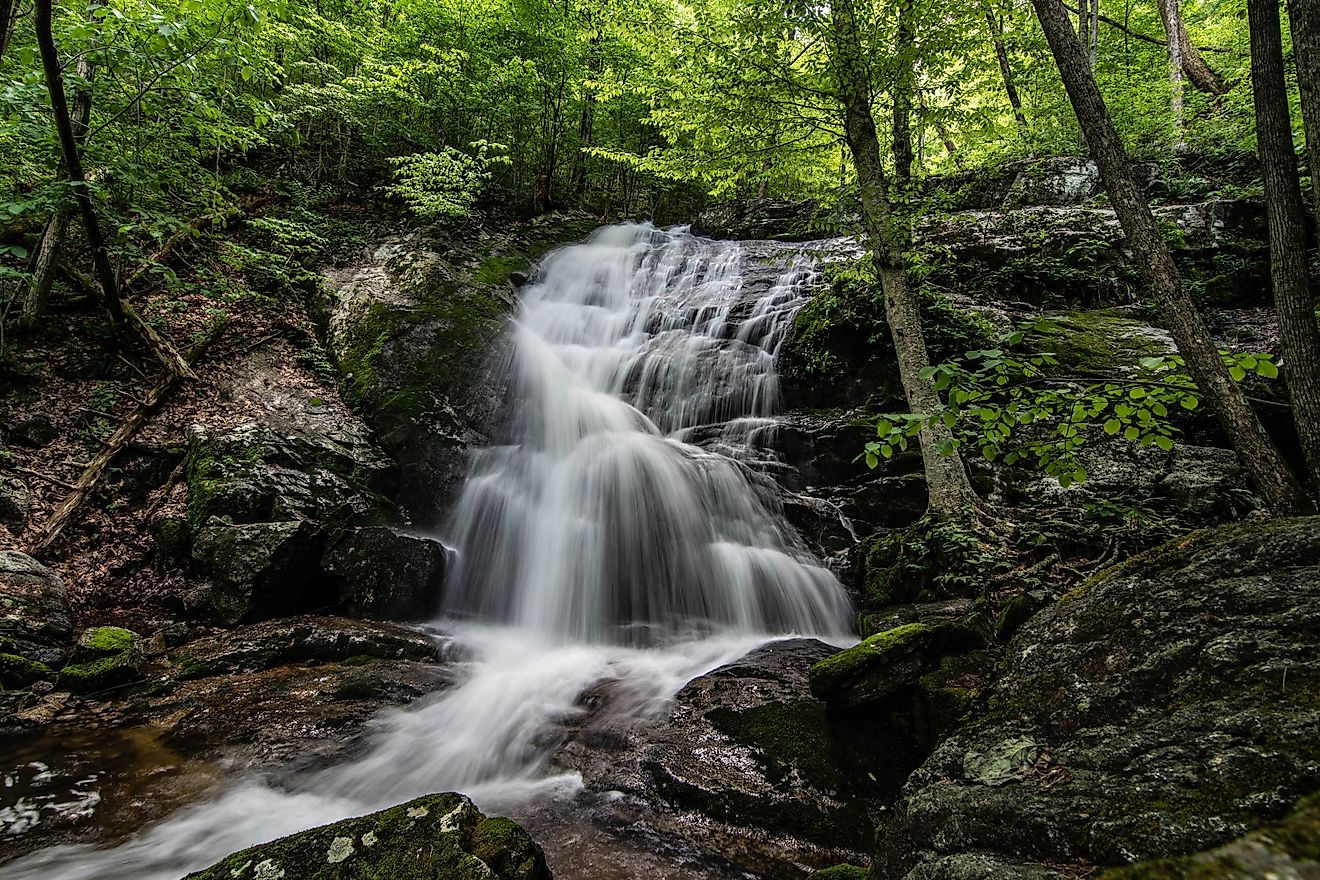 Crabtree Falls lower section, Virginia.