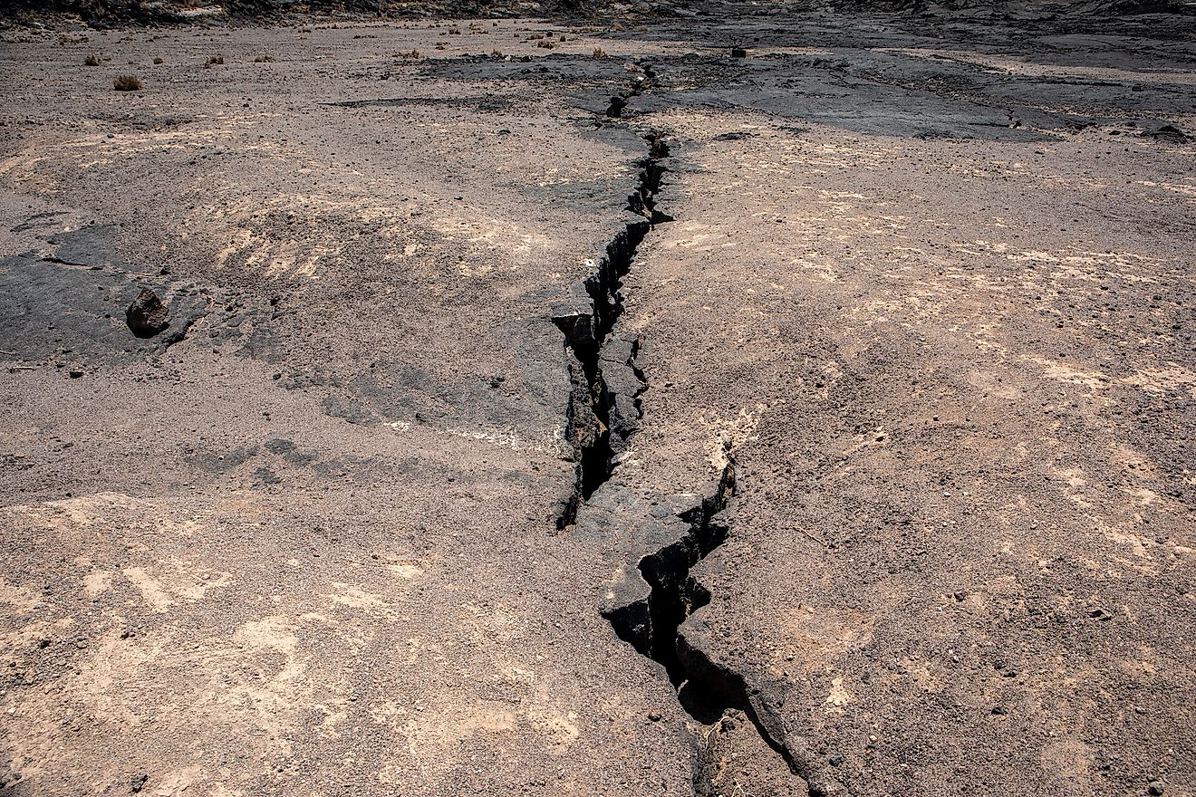 The Afar Triple Junction is located along a divergent plate boundary dividing the Nubian, Somali, and Arabian plates in Djibouti