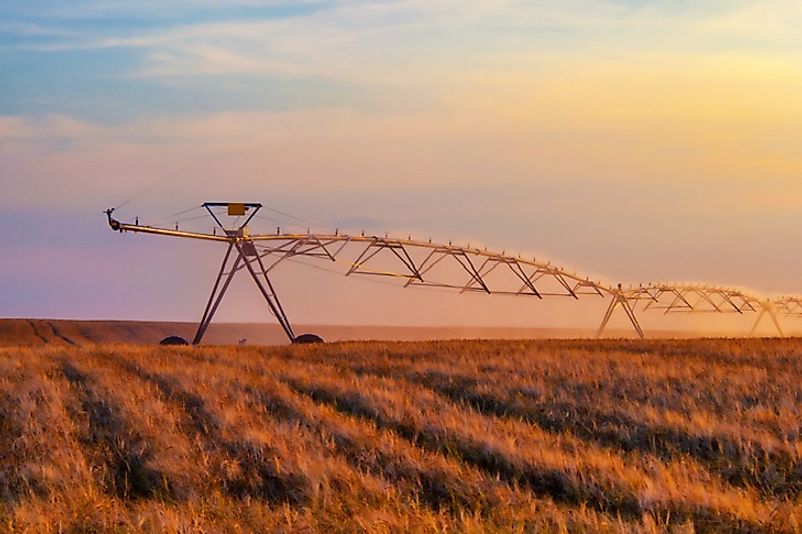 Modern irrigation and chemical application systems have allowed many farmers in desert regions to produce bounties on former wastelands.