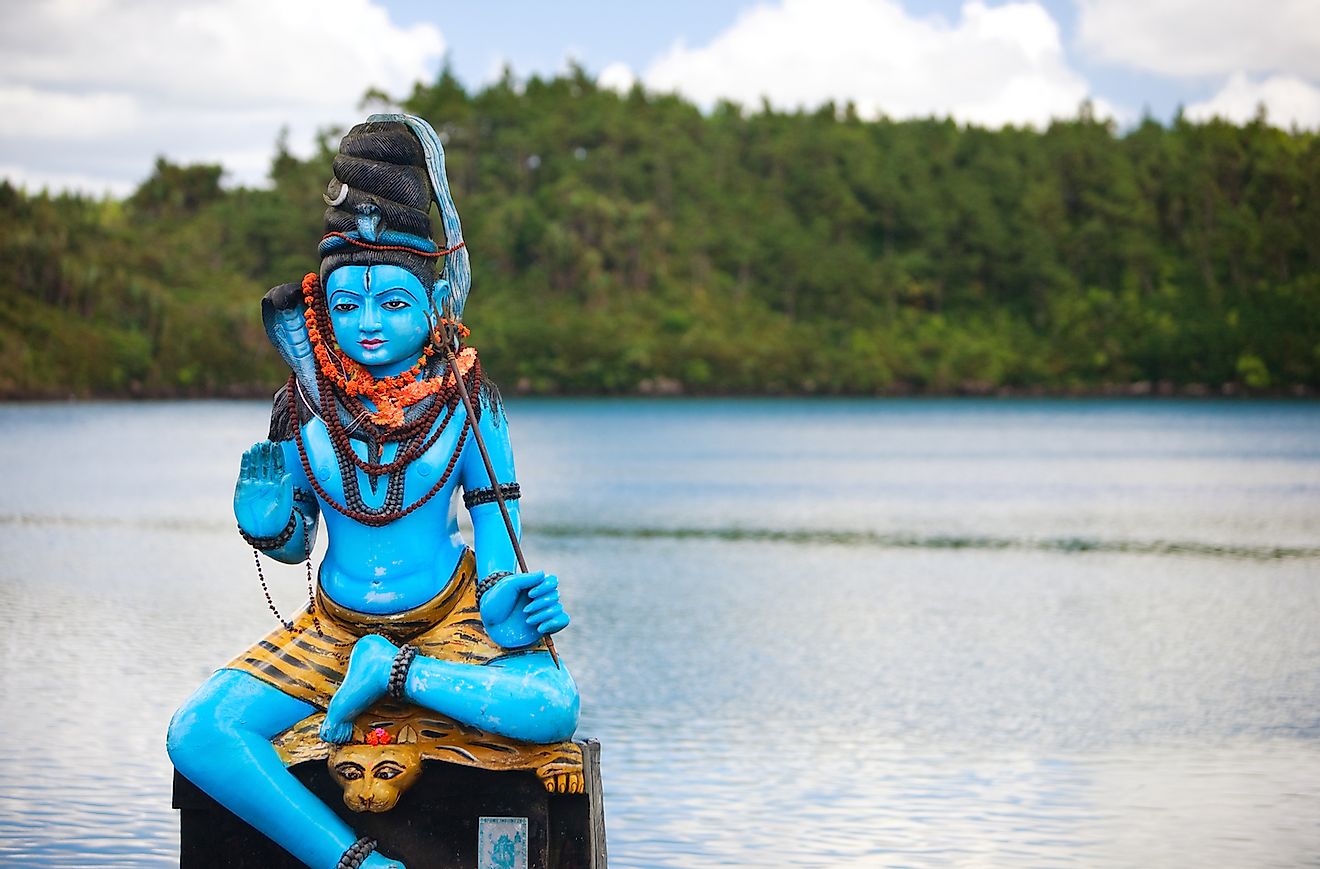 Shiva statue at Grand Bassin lake, Mauritius. Image credit: BlueOrange Studio/Shutterstock.com