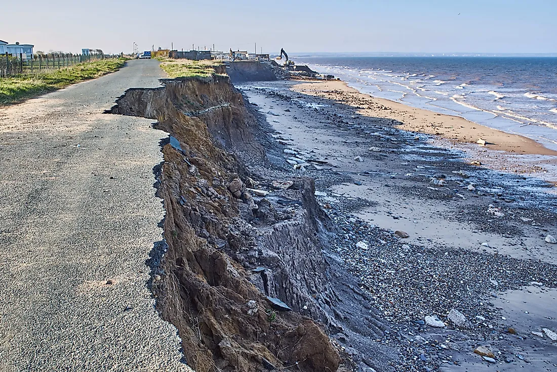 Erosion refers to the process of rocks moving from one location to another. 