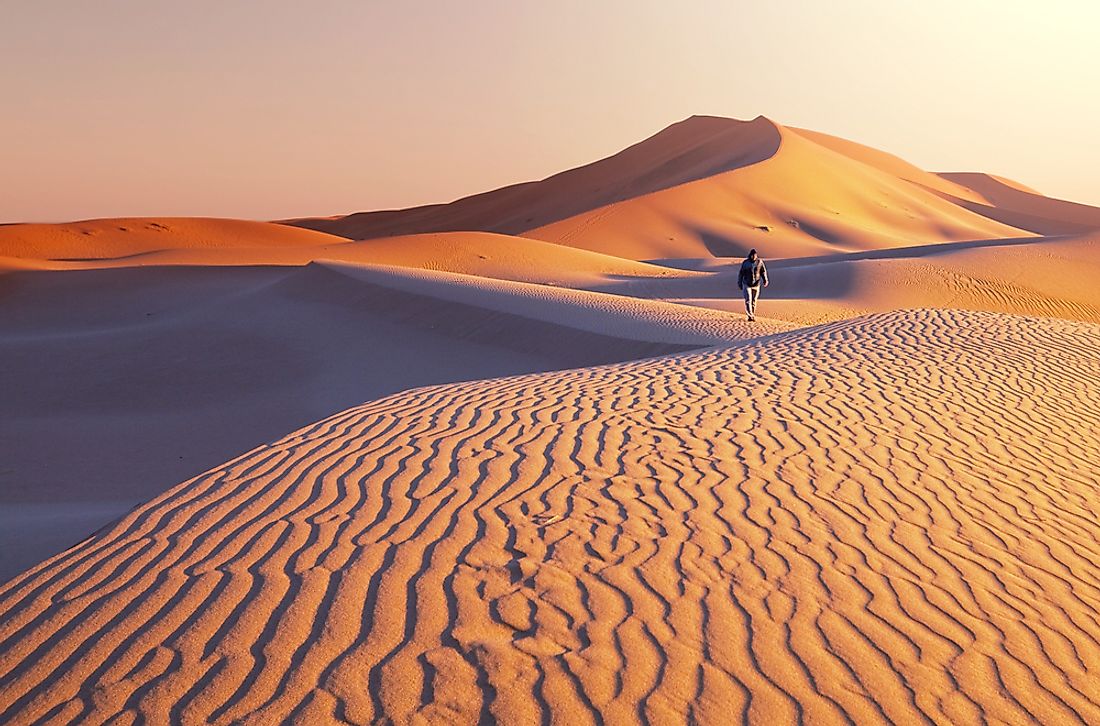 The Gobi Desert is found in both China and Mongolia. 