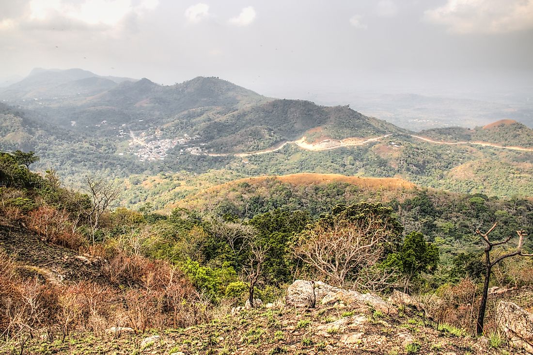 The Volta Region of Ghana, where Esther Afua Ocloo was from. 