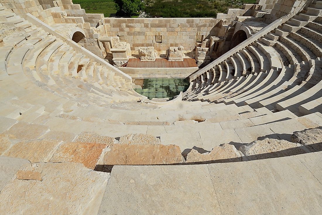 An assembly building dating back to the Hellenistic era. 