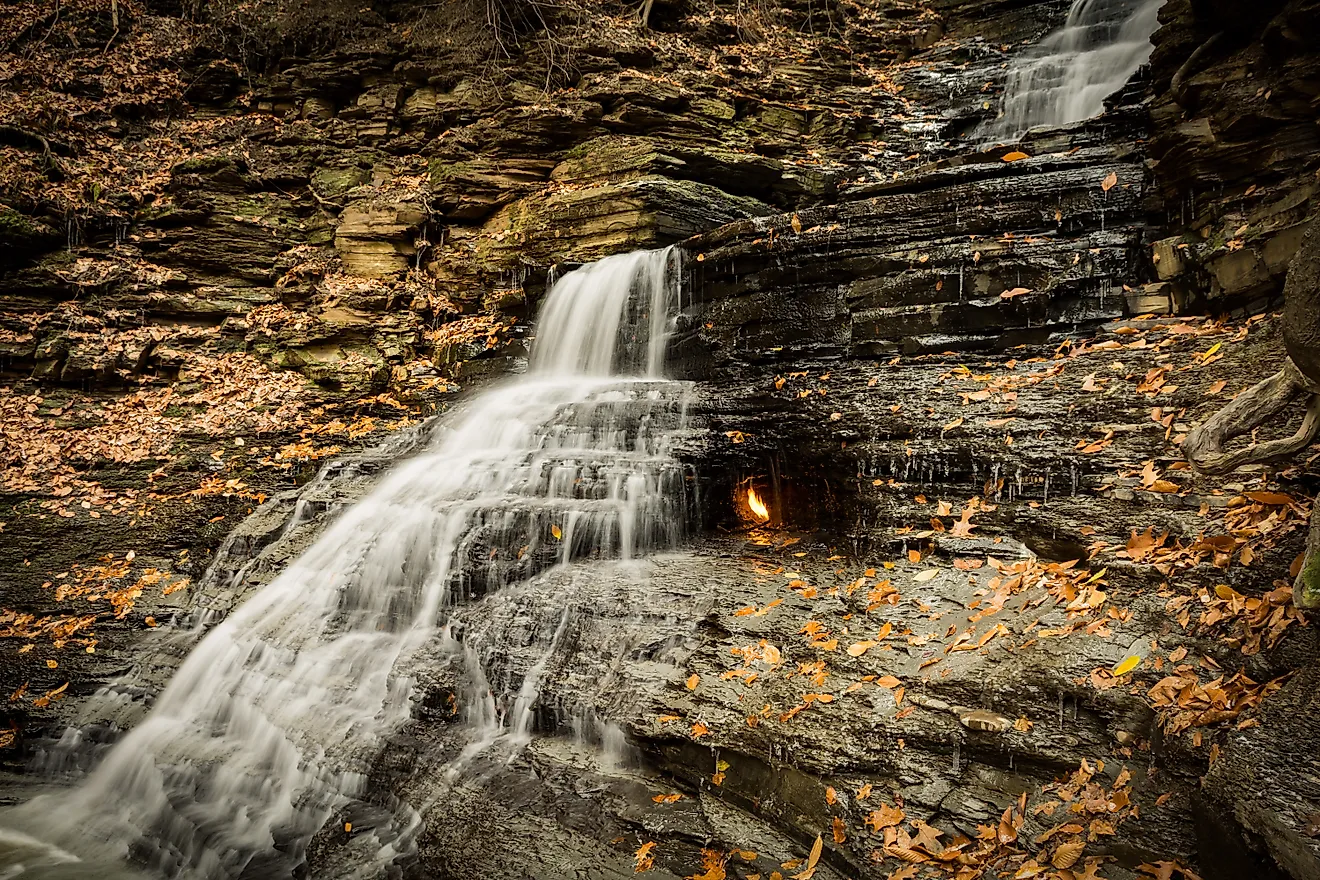 Eternal Flame Waterfall