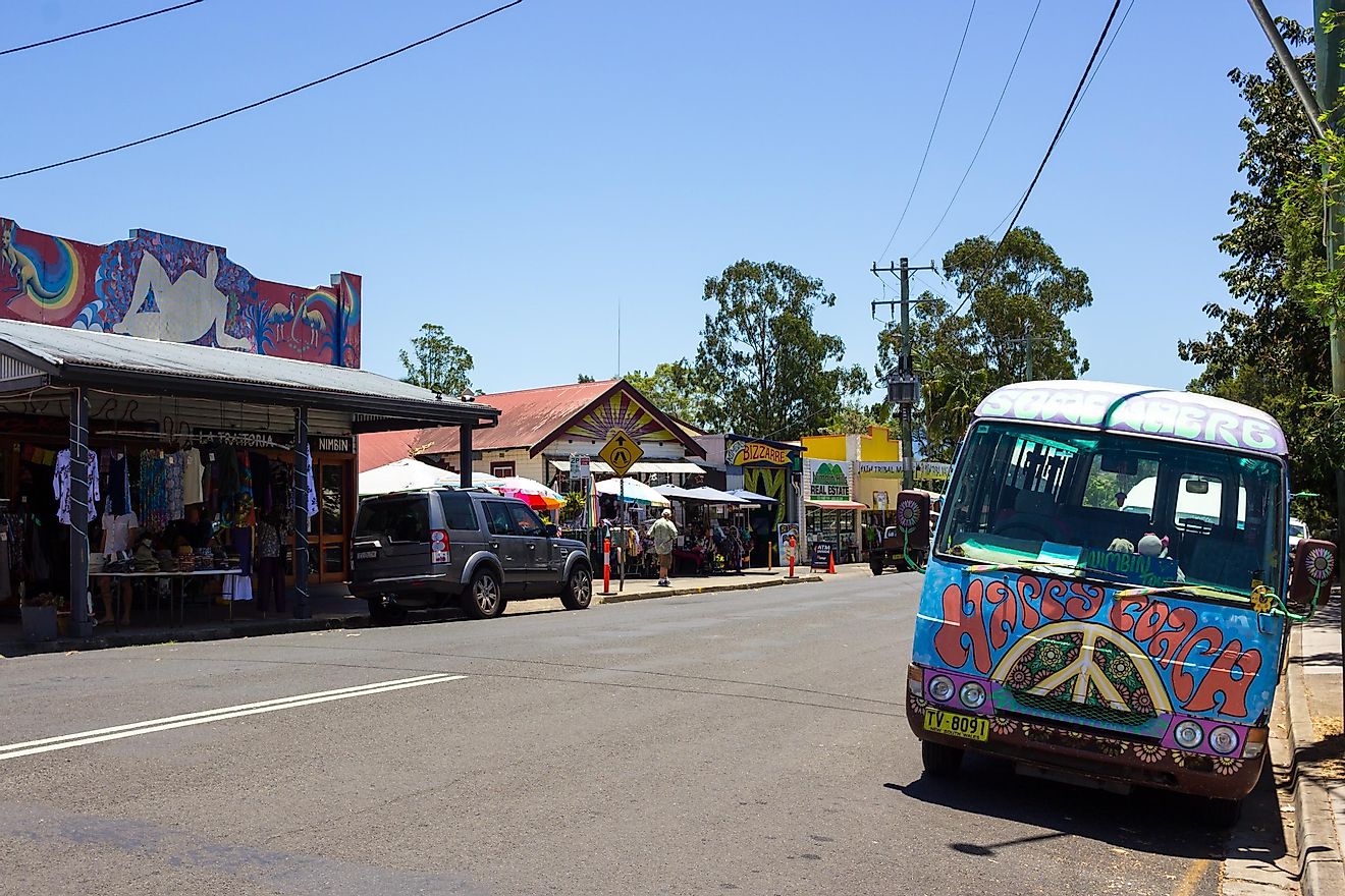 Street View of Nimbin, New South Wales